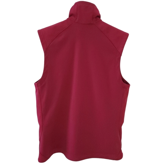 MOUNTAIN EQUIPMENT CO-OP Red (dark pink) softshell Vest size large - Picture 3 of 12